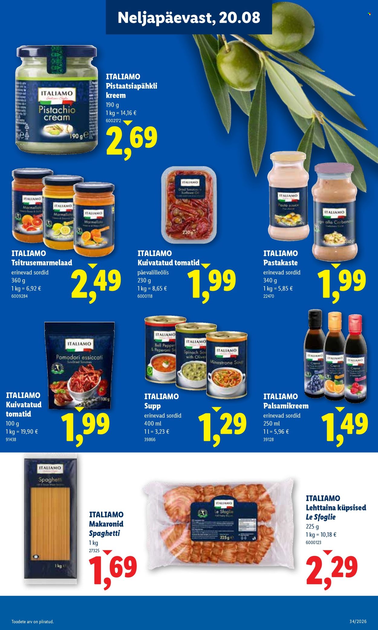 Lidl kliendileht (17.08 - 23.08.2026)
