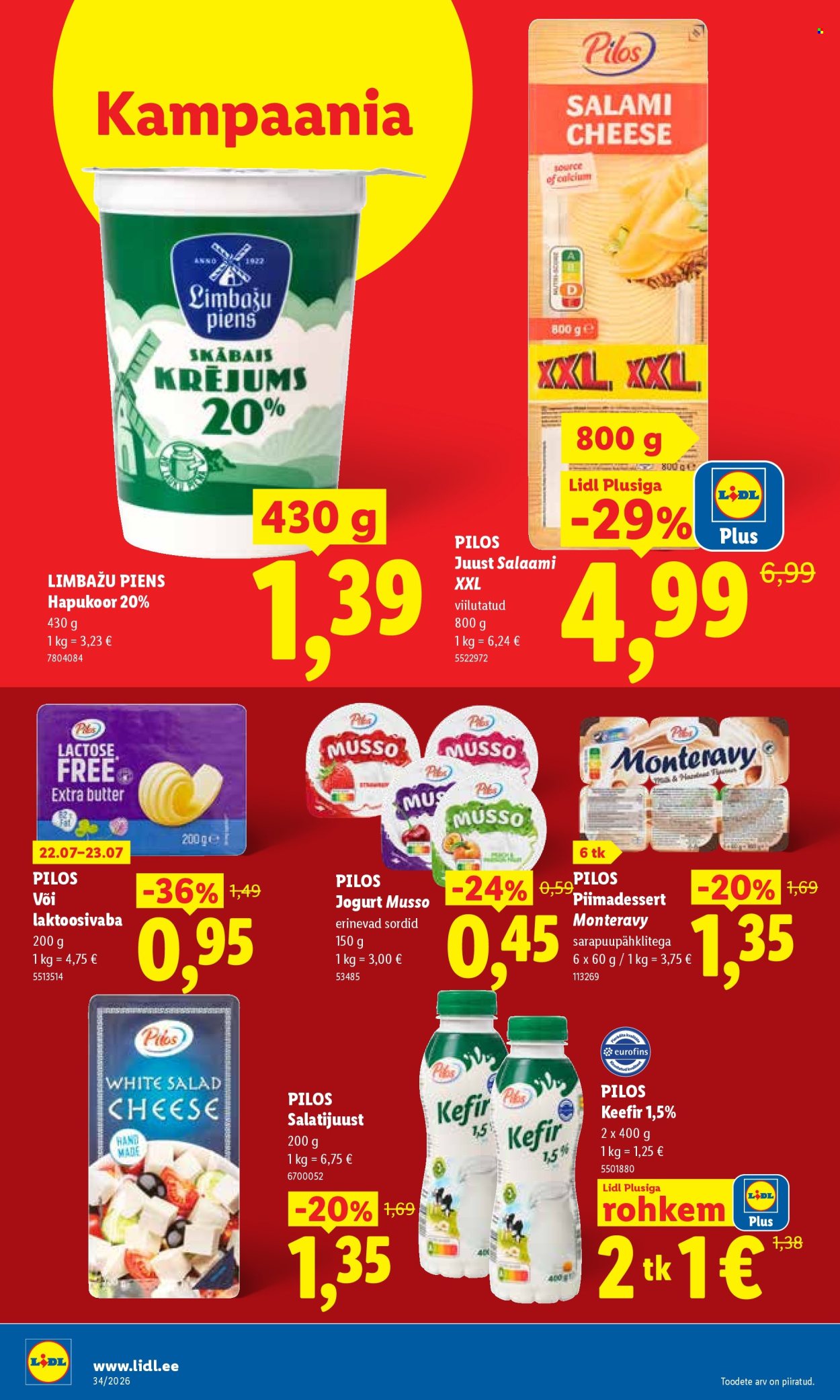 Lidl kliendileht (17.08 - 23.08.2026)