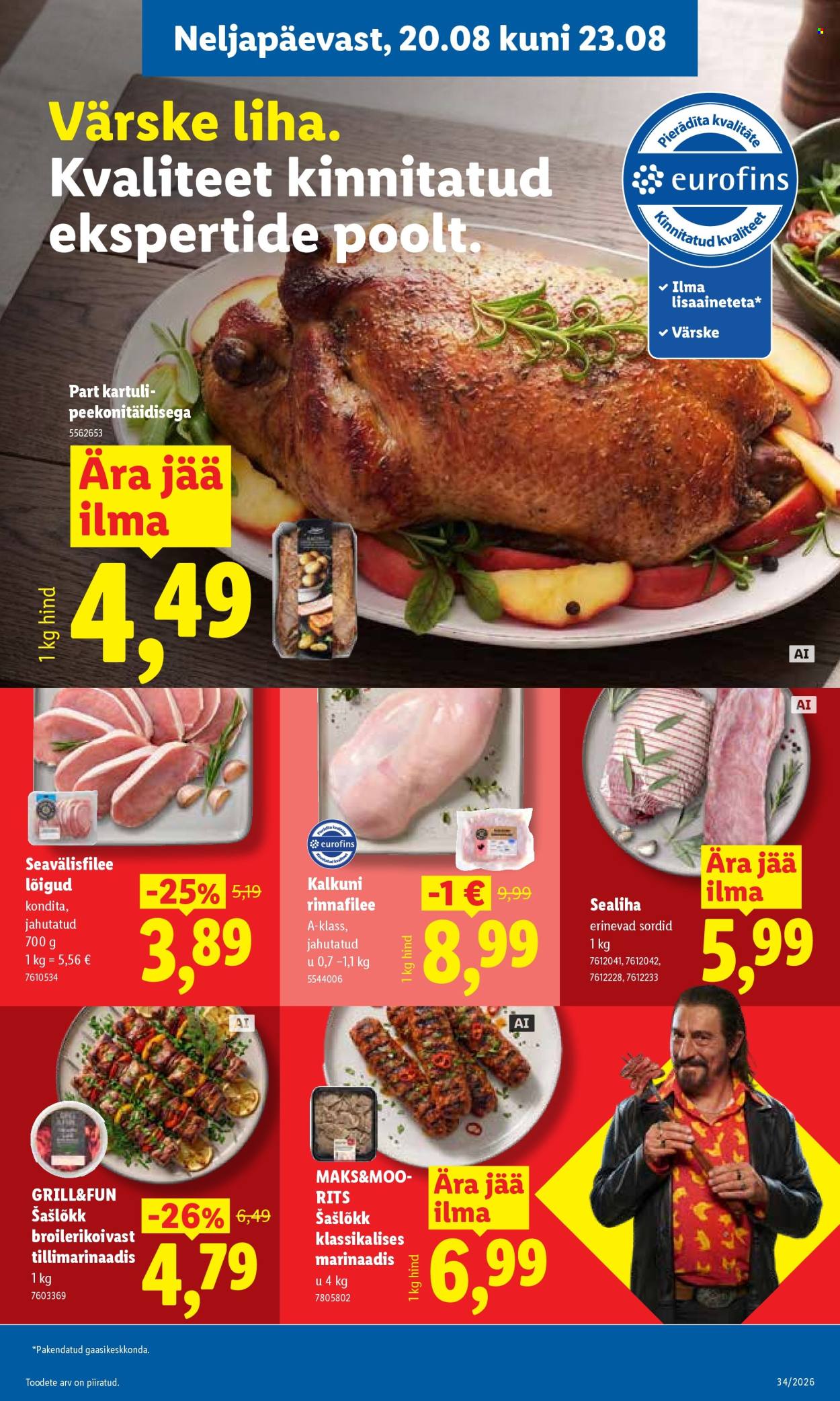 Lidl kliendileht (17.08 - 23.08.2026)