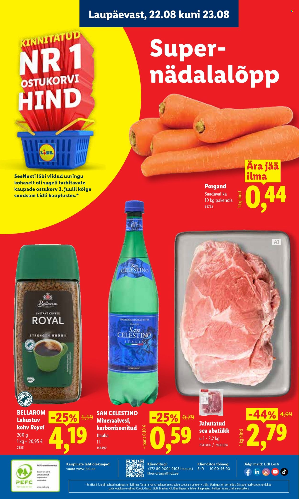 Lidl kliendileht (17.08 - 23.08.2026)