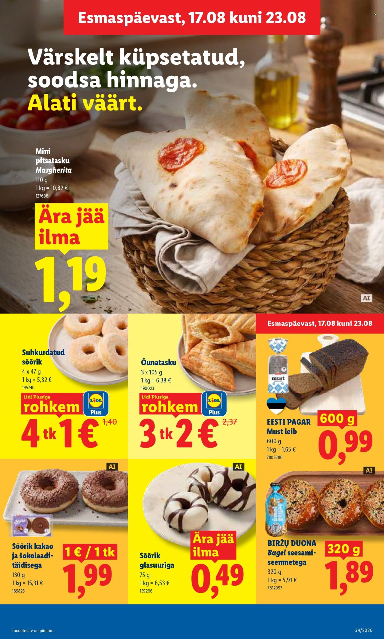 Lidl kliendileht (17.08 - 23.08.2026)