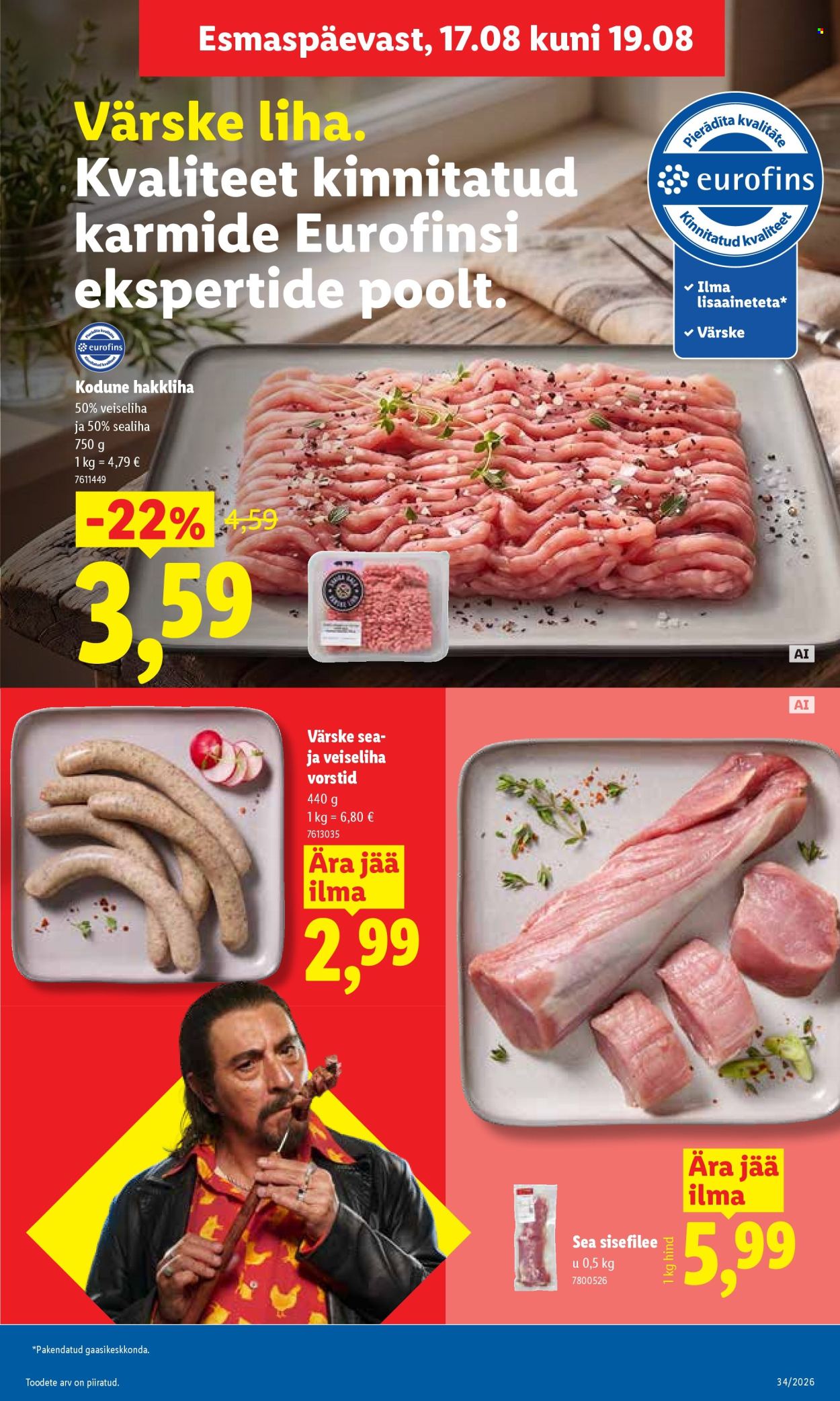 Lidl kliendileht (17.08 - 23.08.2026)