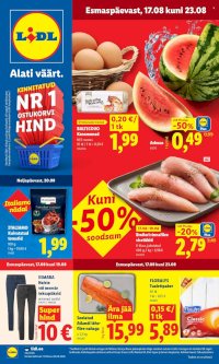 Lidl kliendileht (17.08 - 23.08.2026)