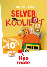 Selver kliendileht (4.08 - 14.09.2026)