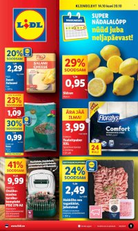 Lidl kliendileht - Kliendileht (14.10 - 20.10.2024)