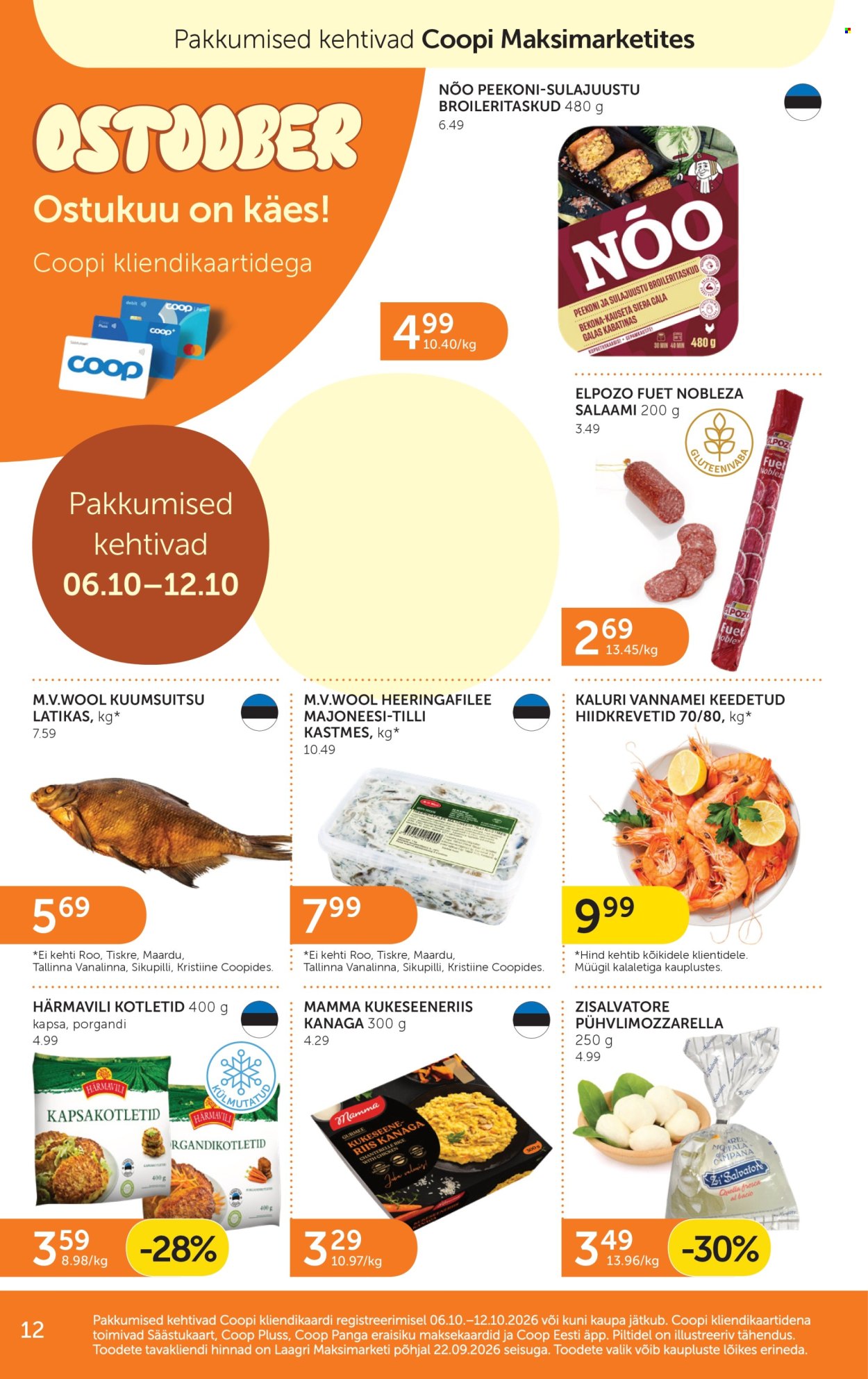 Coop kliendileht (6.10 - 12.10.2026)