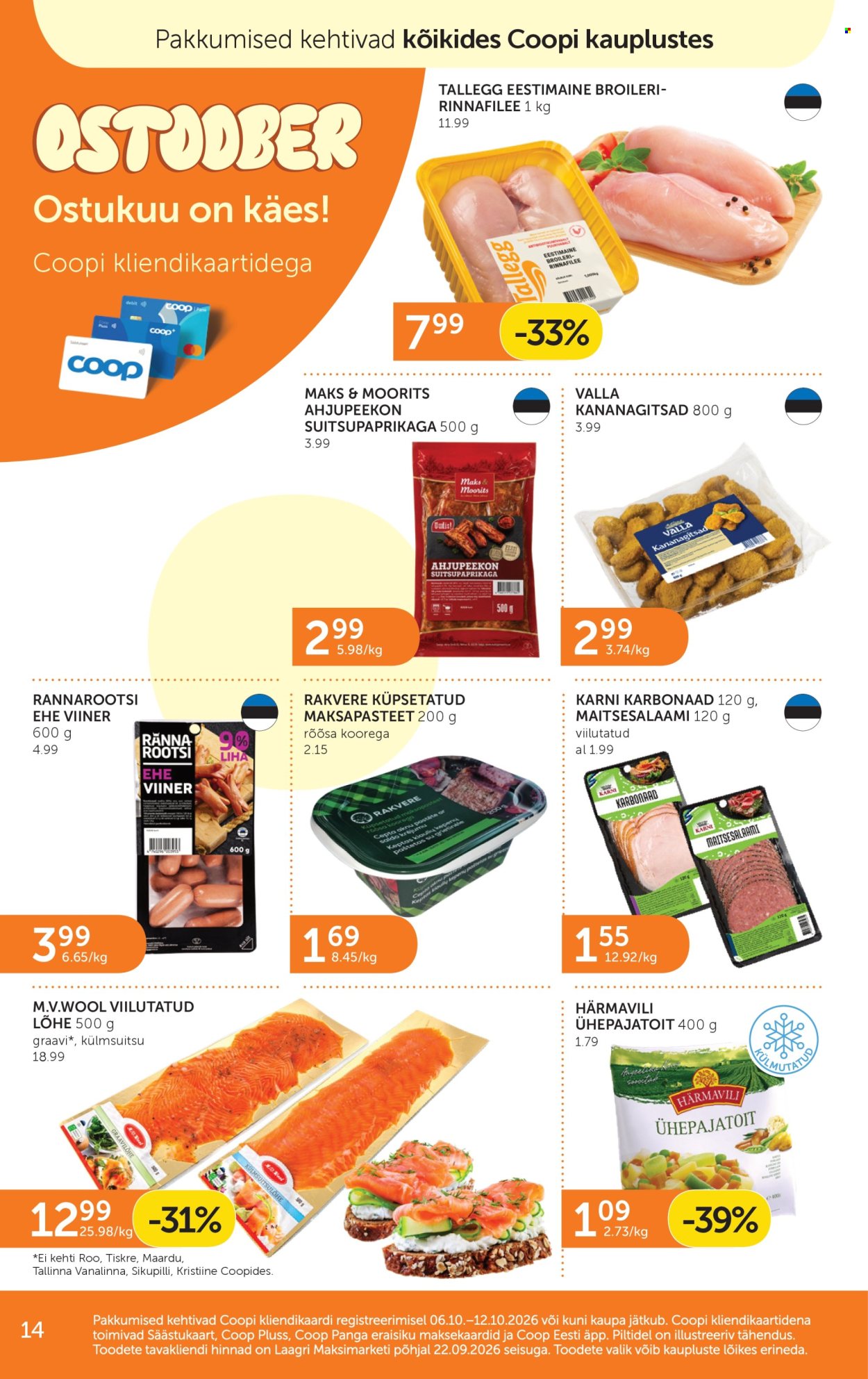 Coop kliendileht (6.10 - 12.10.2026)