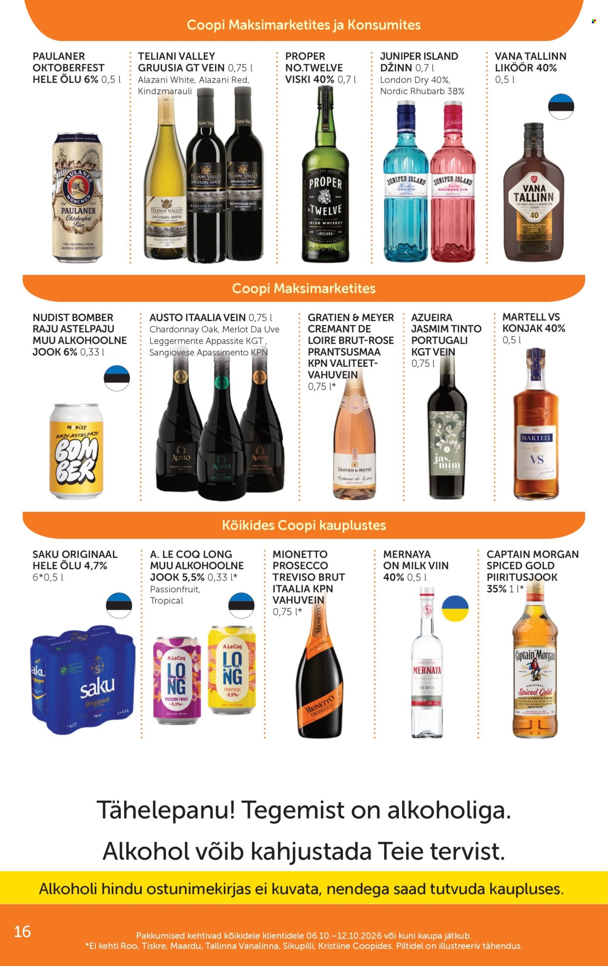 Coop kliendileht (6.10 - 12.10.2026)