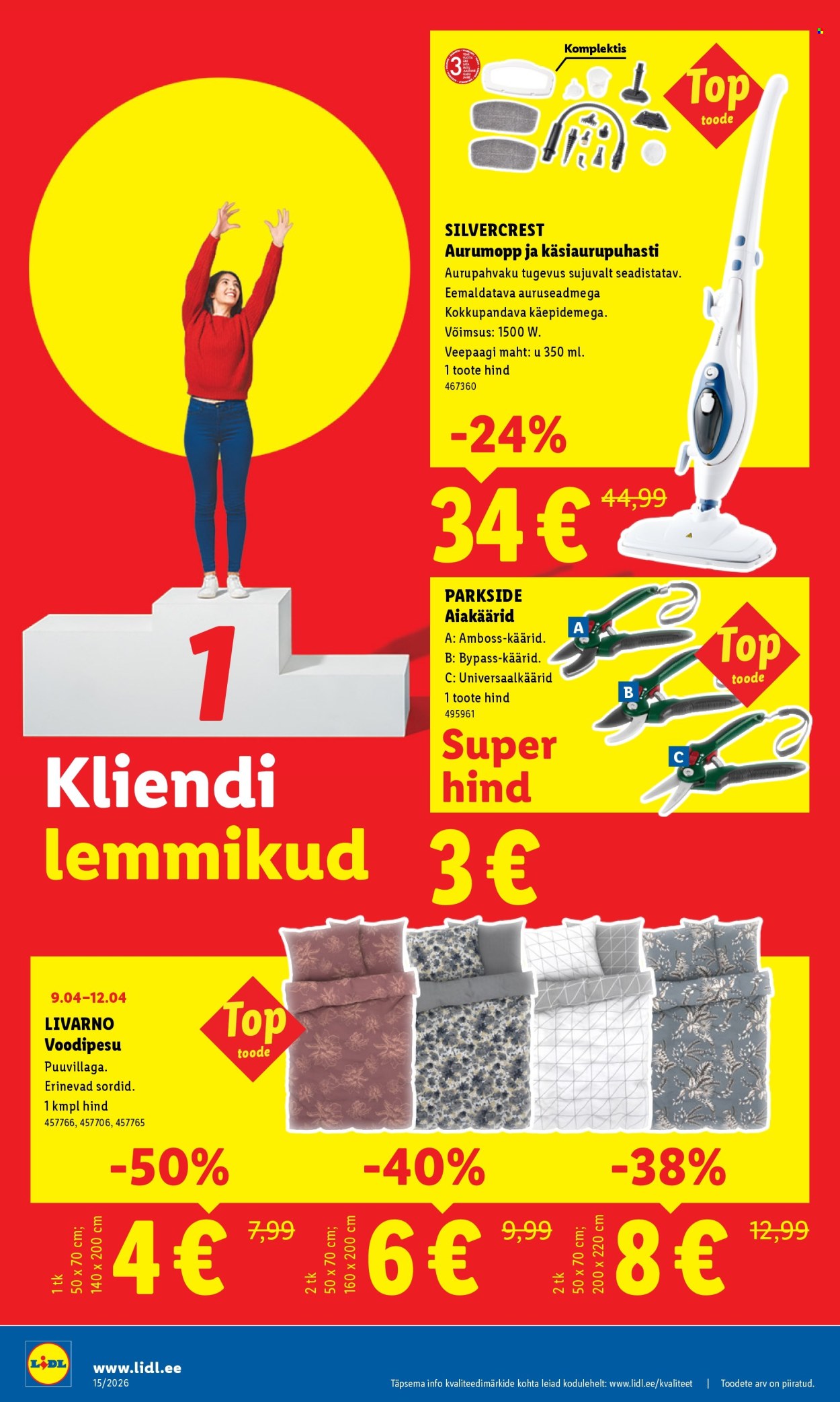Lidl kliendileht - Tööstuskaupade pakkumised (6.04 - 12.04.2026)