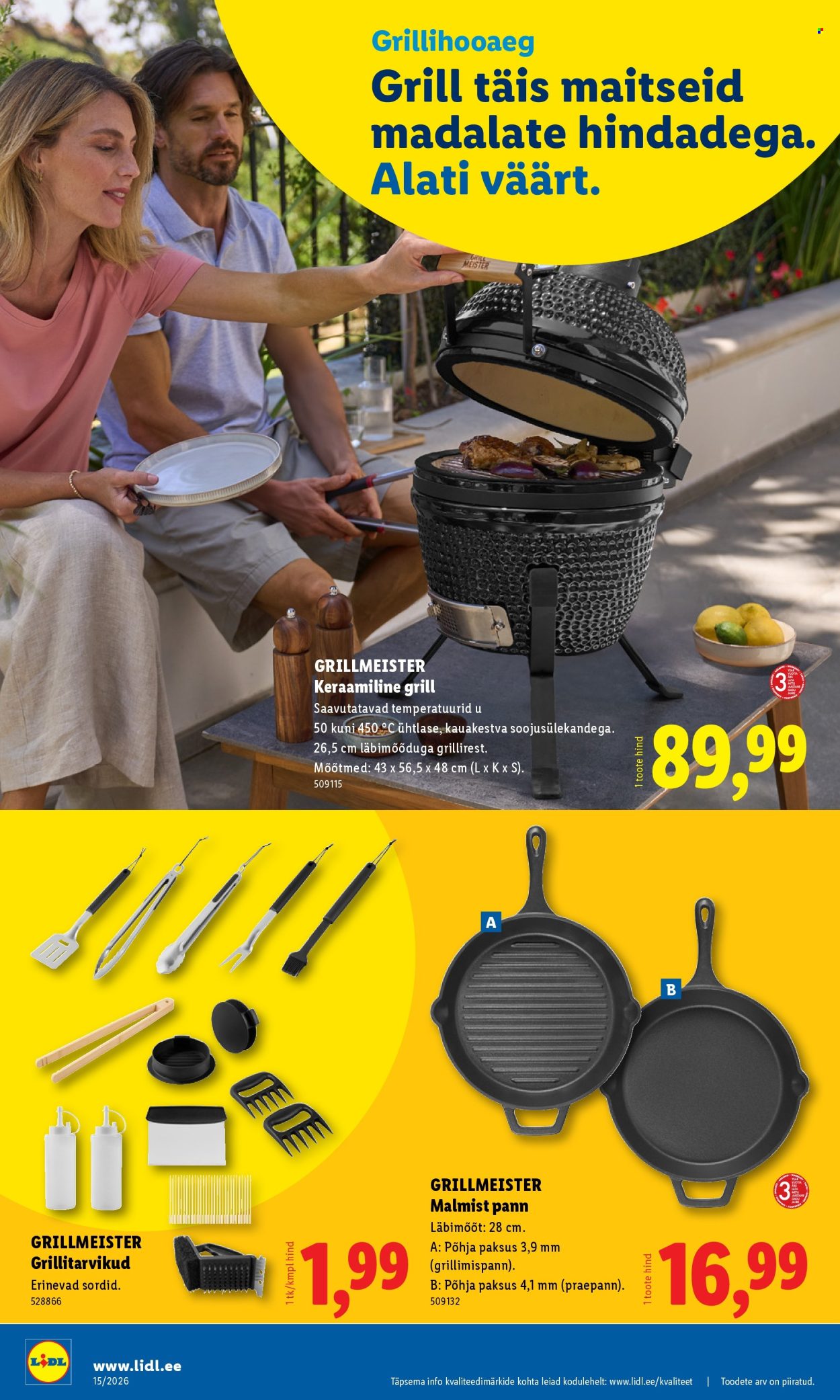 Lidl kliendileht - Tööstuskaupade pakkumised (6.04 - 12.04.2026)