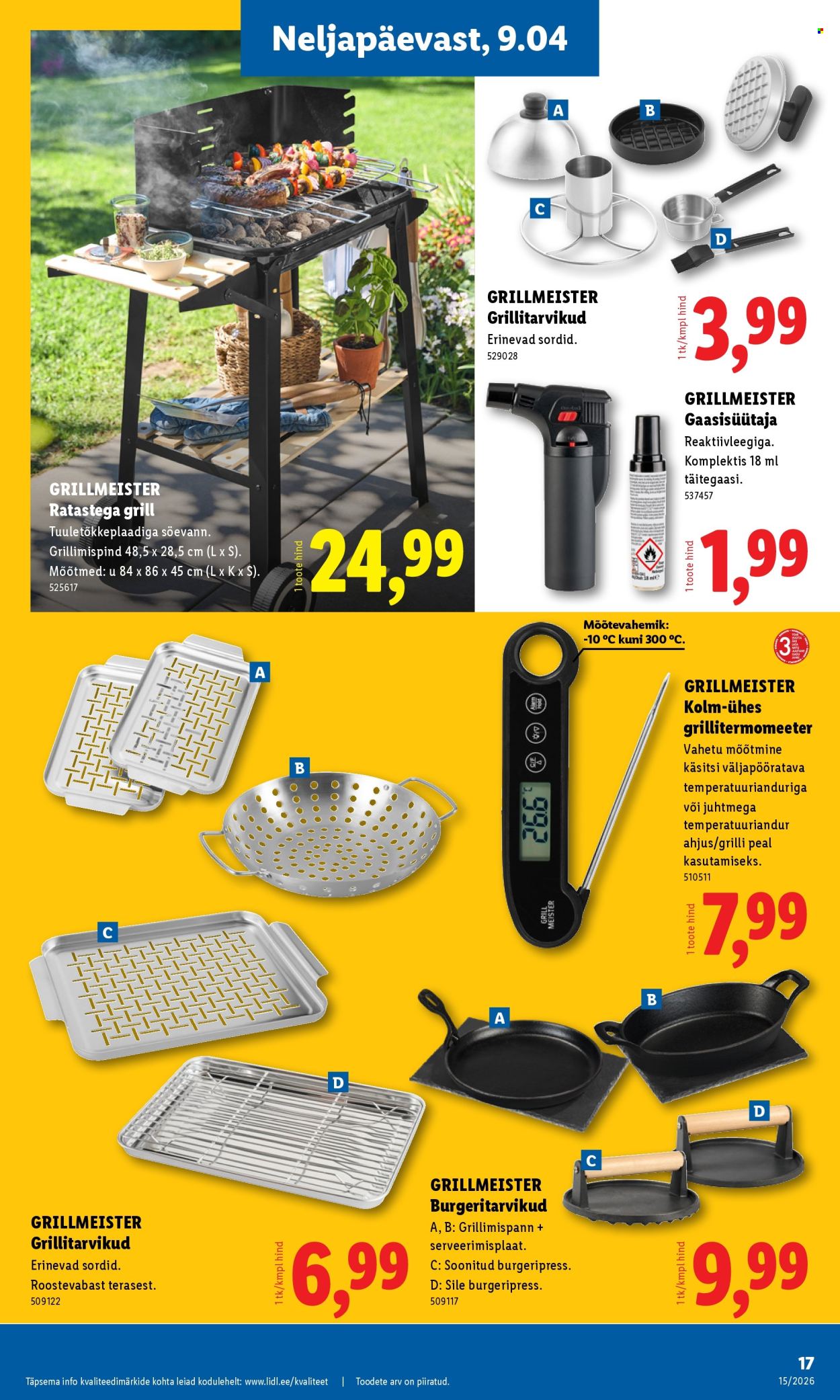 Lidl kliendileht - Tööstuskaupade pakkumised (6.04 - 12.04.2026)