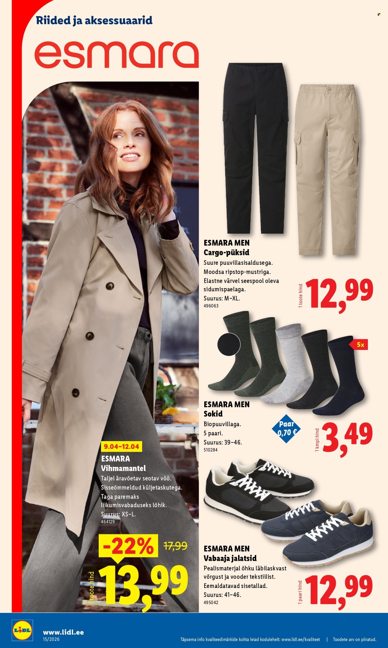 Lidl kliendileht - Tööstuskaupade pakkumised (6.04 - 12.04.2026)