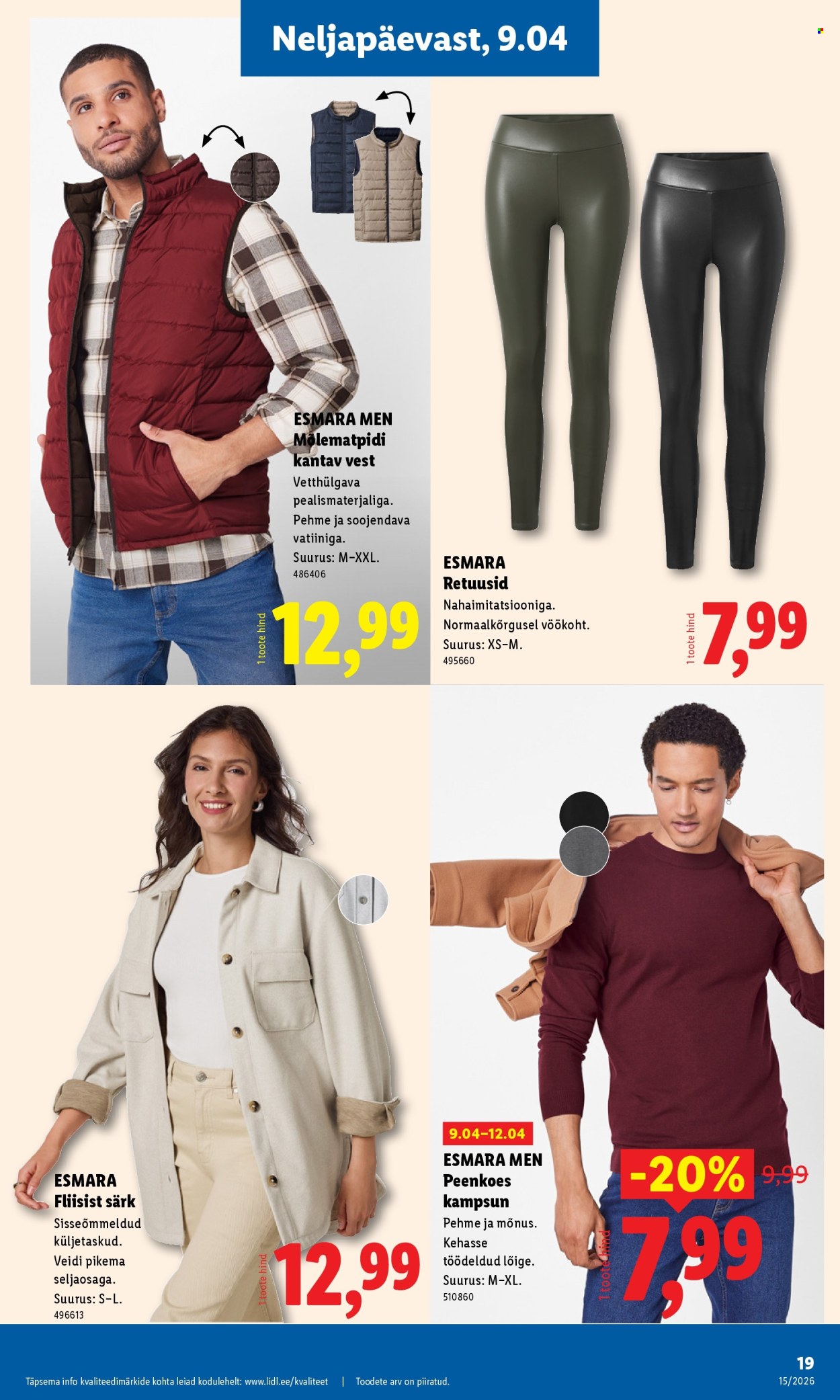 Lidl kliendileht - Tööstuskaupade pakkumised (6.04 - 12.04.2026)