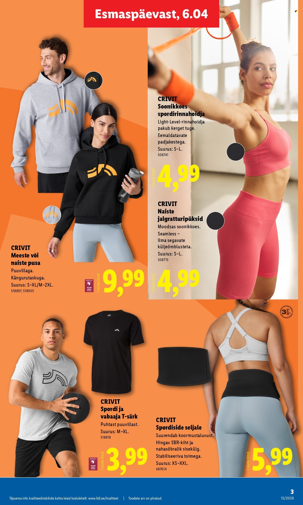 Lidl kliendileht - Tööstuskaupade pakkumised (6.04 - 12.04.2026)