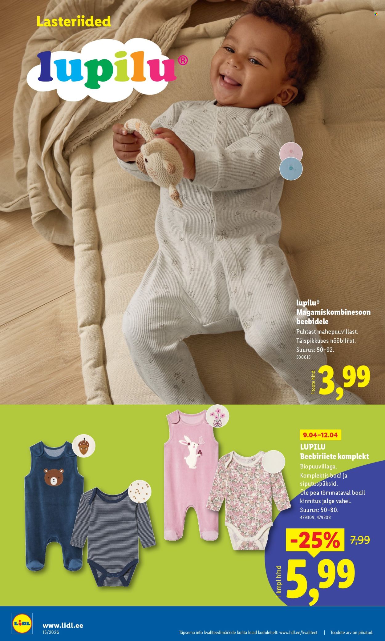 Lidl kliendileht - Tööstuskaupade pakkumised (6.04 - 12.04.2026)