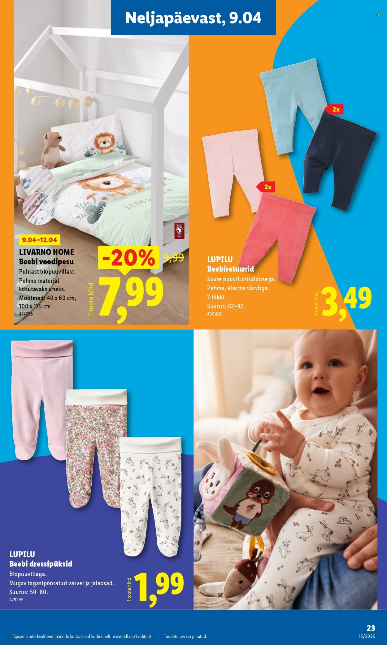 Lidl kliendileht - Tööstuskaupade pakkumised (6.04 - 12.04.2026)