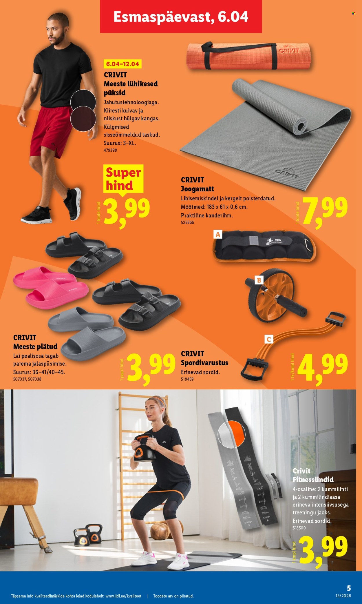 Lidl kliendileht - Tööstuskaupade pakkumised (6.04 - 12.04.2026)