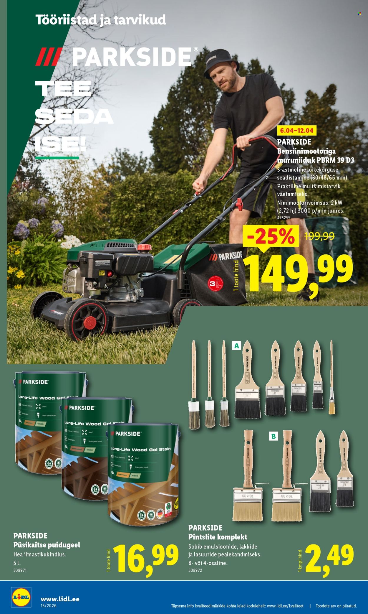 Lidl kliendileht - Tööstuskaupade pakkumised (6.04 - 12.04.2026)