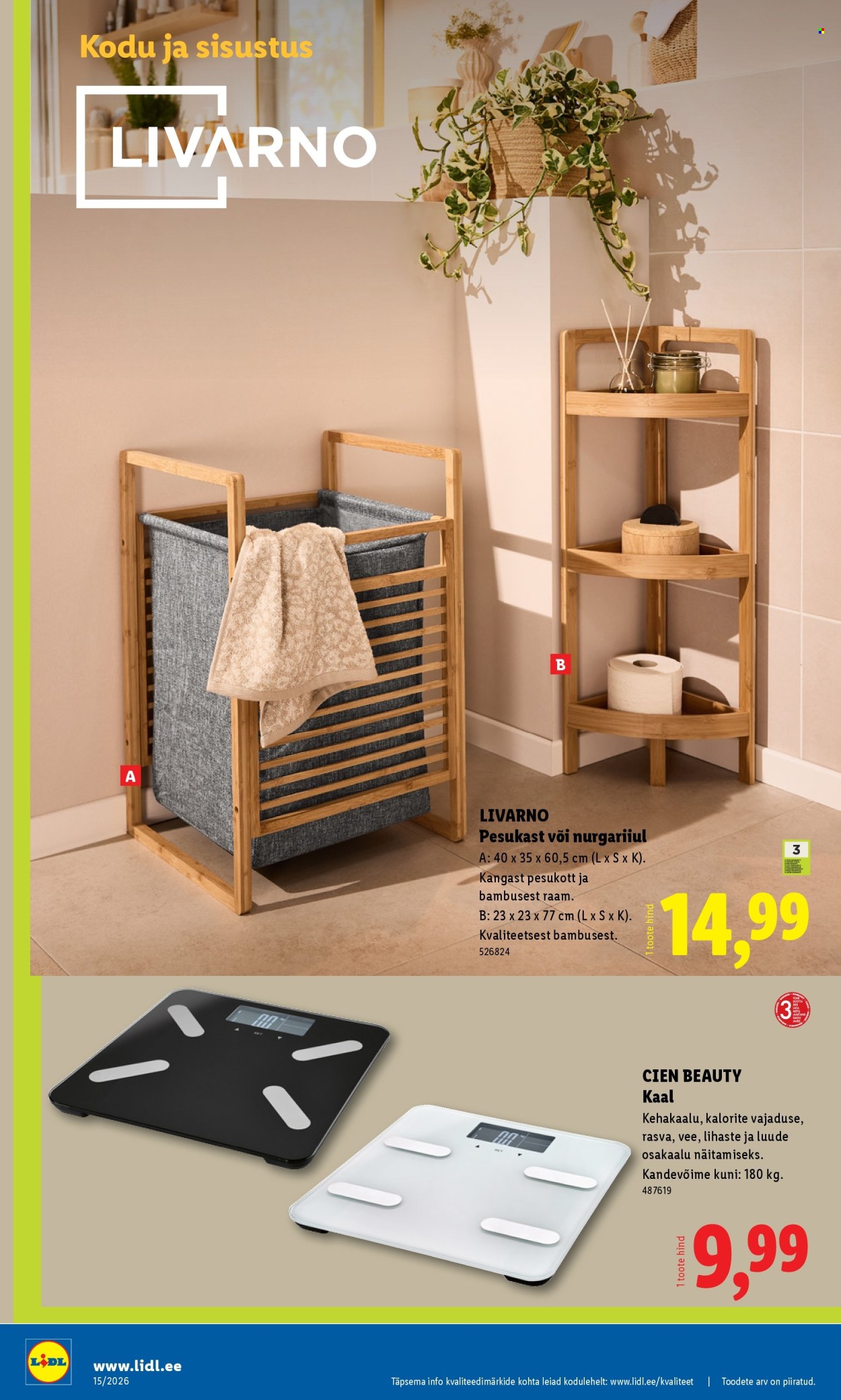 Lidl kliendileht - Tööstuskaupade pakkumised (6.04 - 12.04.2026)