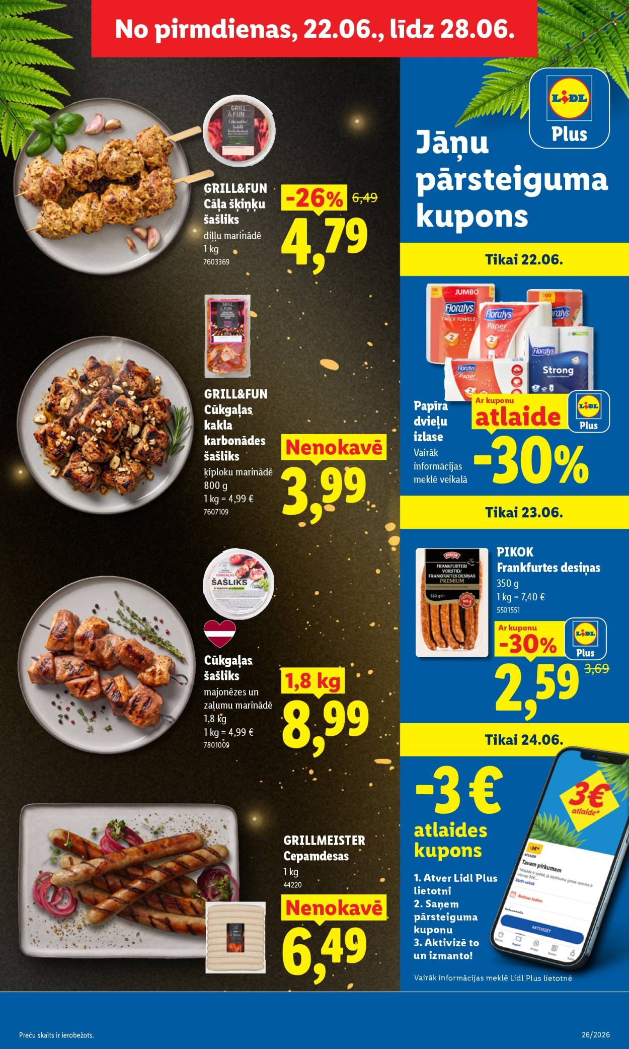 Lidl kliendileht (22.06 - 28.06.2026)