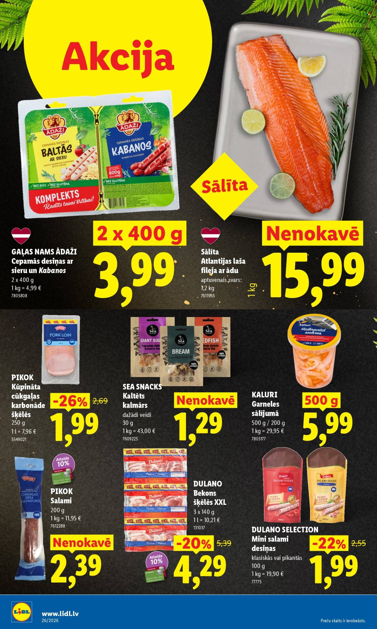 Lidl kliendileht (22.06 - 28.06.2026)
