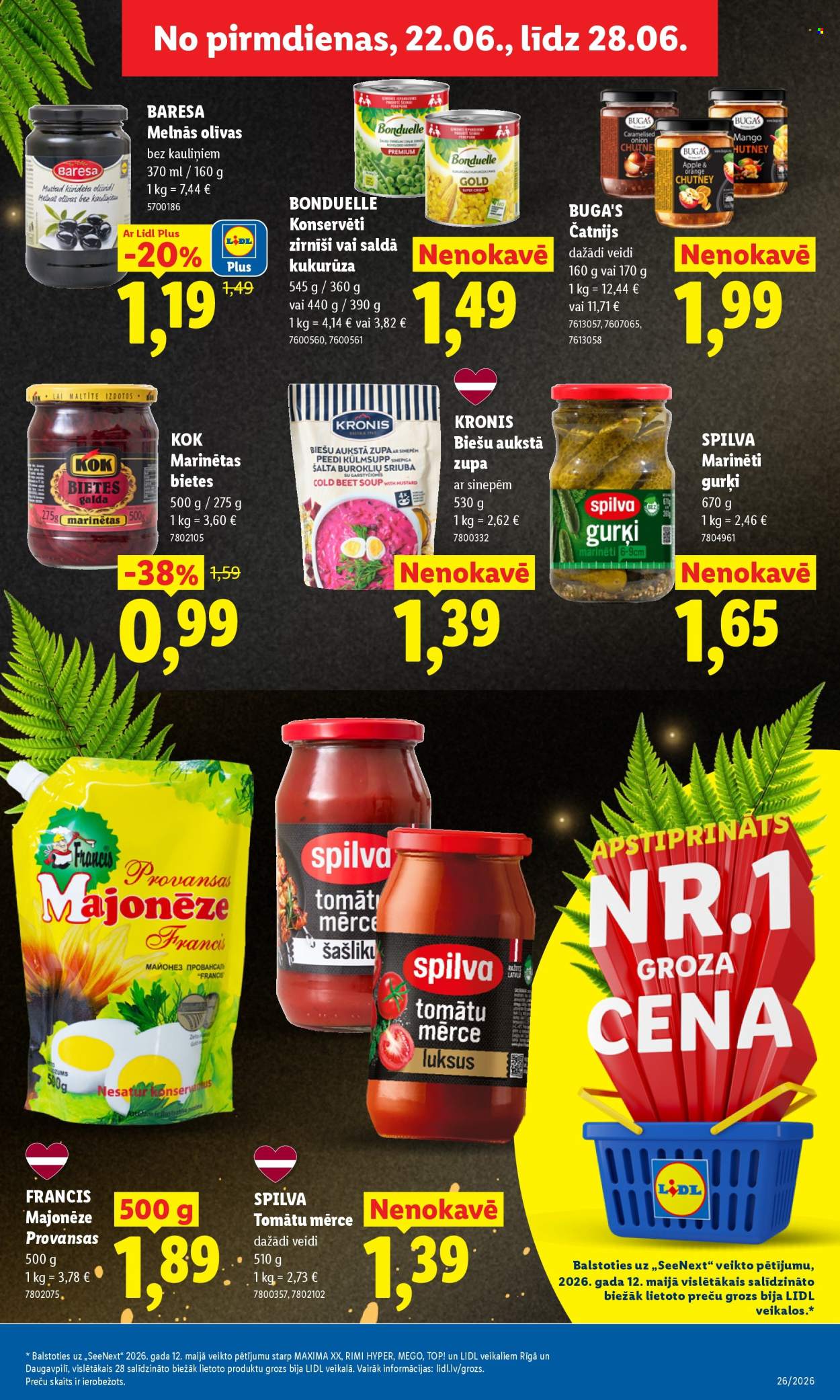 Lidl kliendileht (22.06 - 28.06.2026)