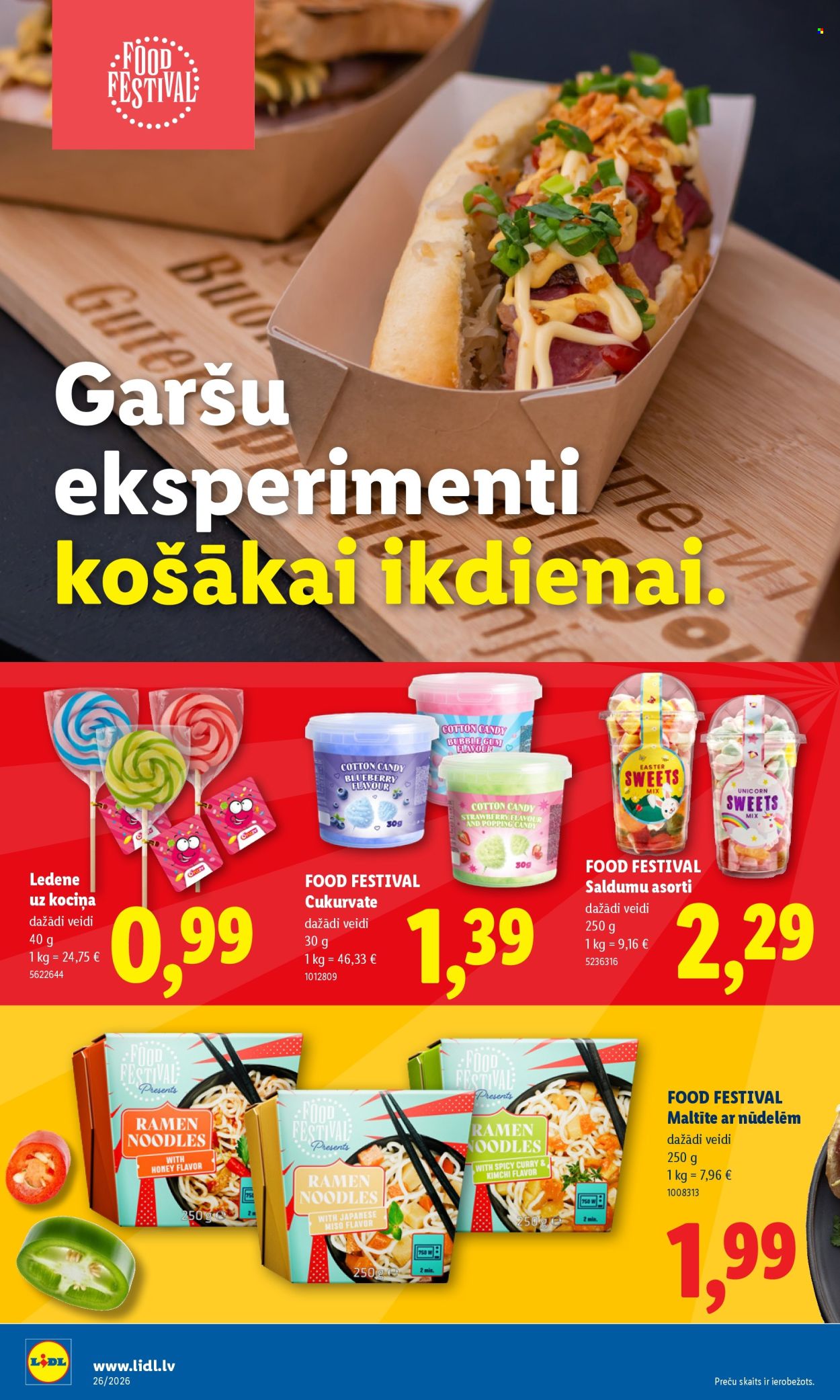 Lidl kliendileht (22.06 - 28.06.2026)