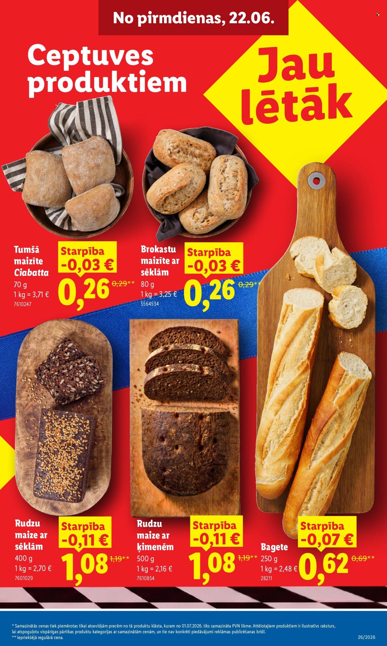 Lidl kliendileht (22.06 - 28.06.2026)