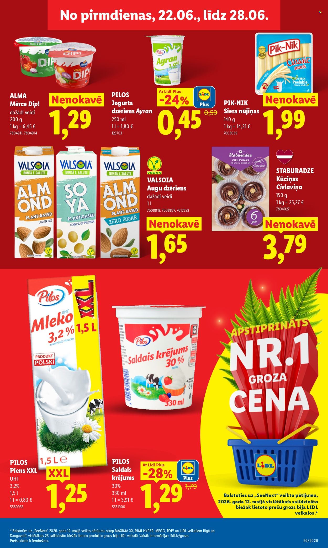 Lidl kliendileht (22.06 - 28.06.2026)