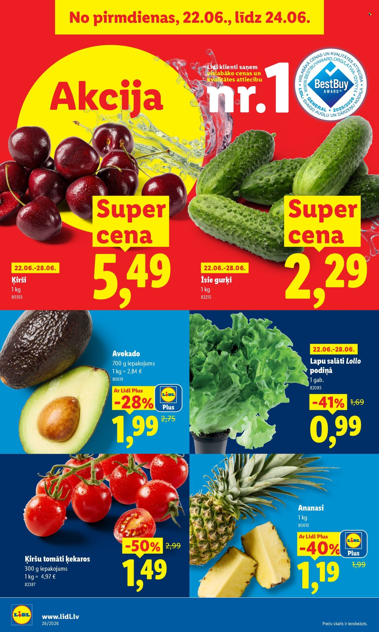 Lidl kliendileht (22.06 - 28.06.2026)