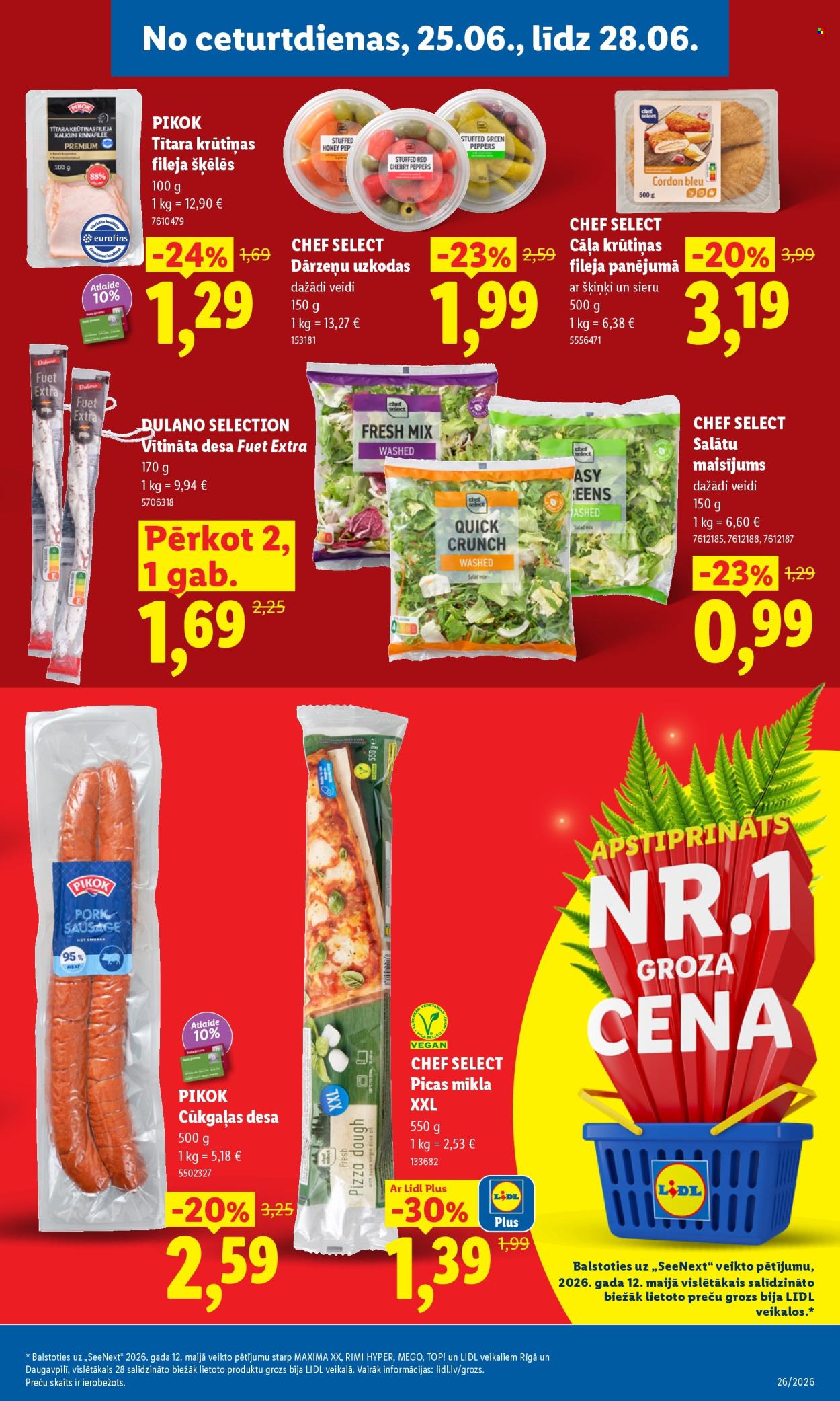 Lidl kliendileht (22.06 - 28.06.2026)