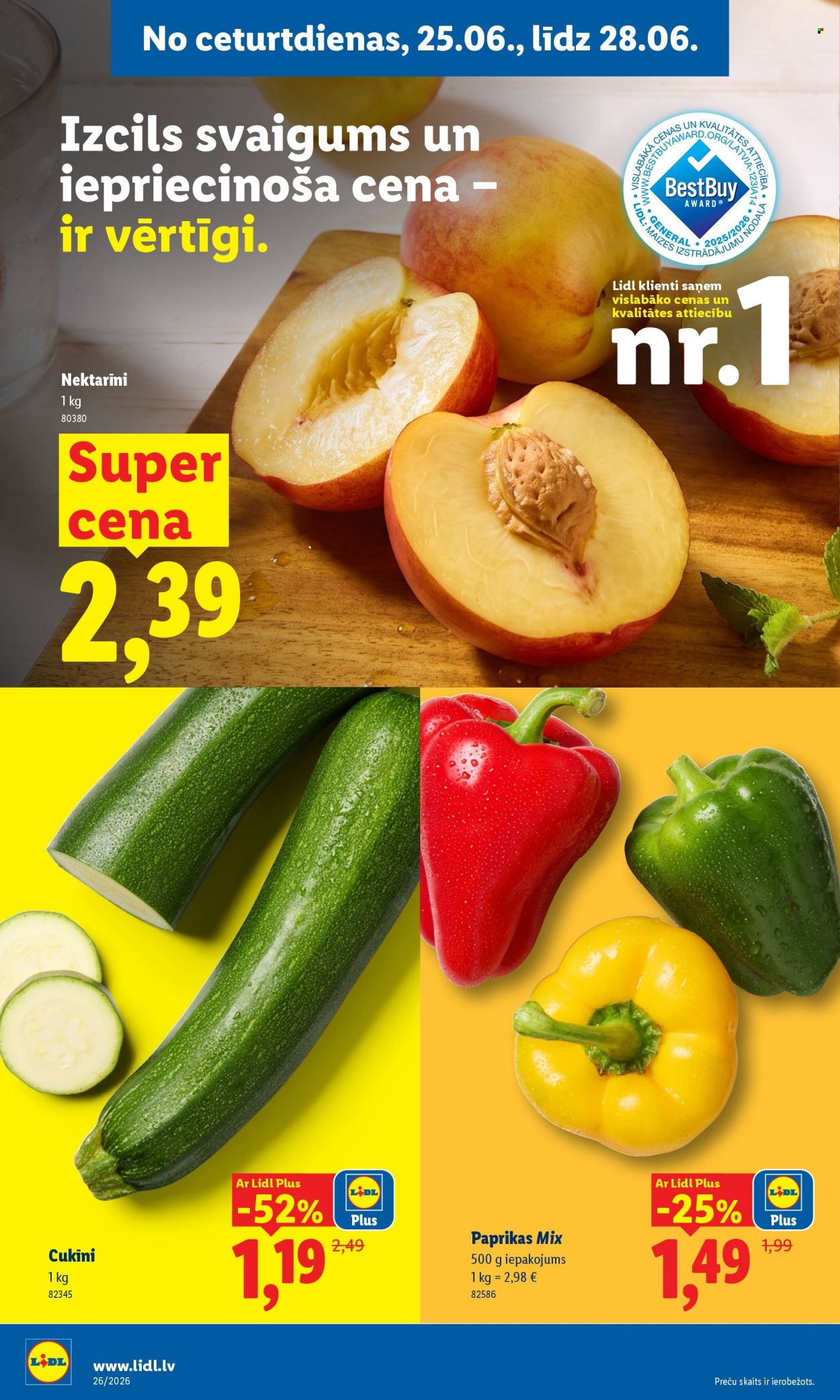 Lidl kliendileht (22.06 - 28.06.2026)