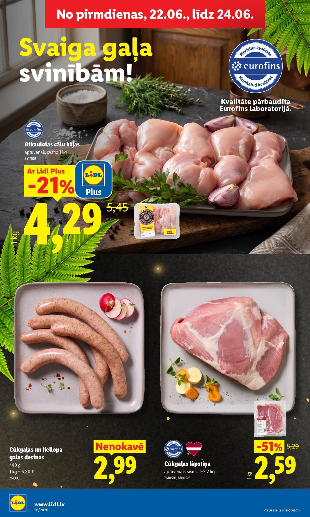 Lidl kliendileht (22.06 - 28.06.2026)
