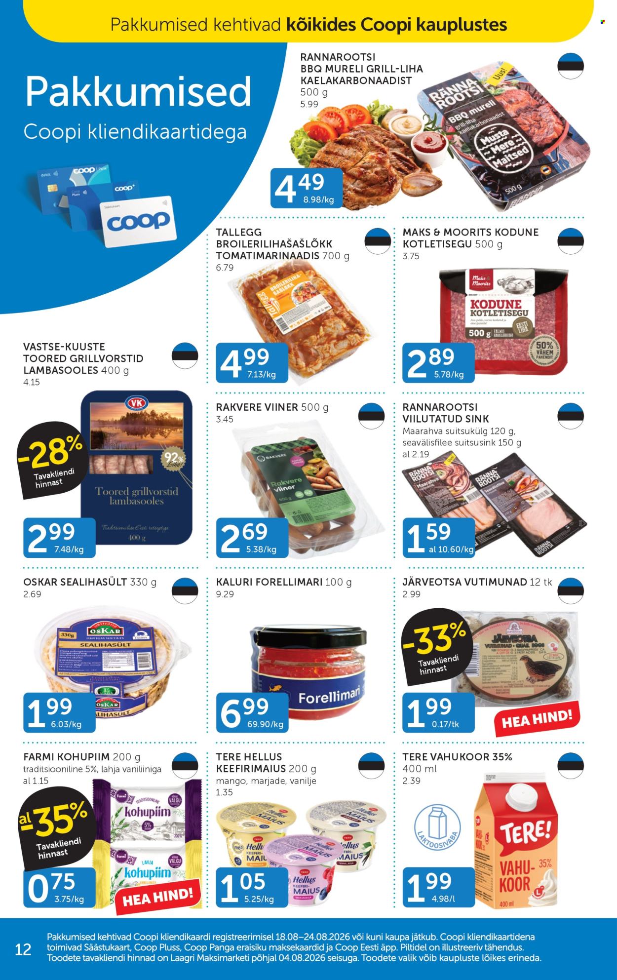 Coop kliendileht (18.08 - 24.08.2026)