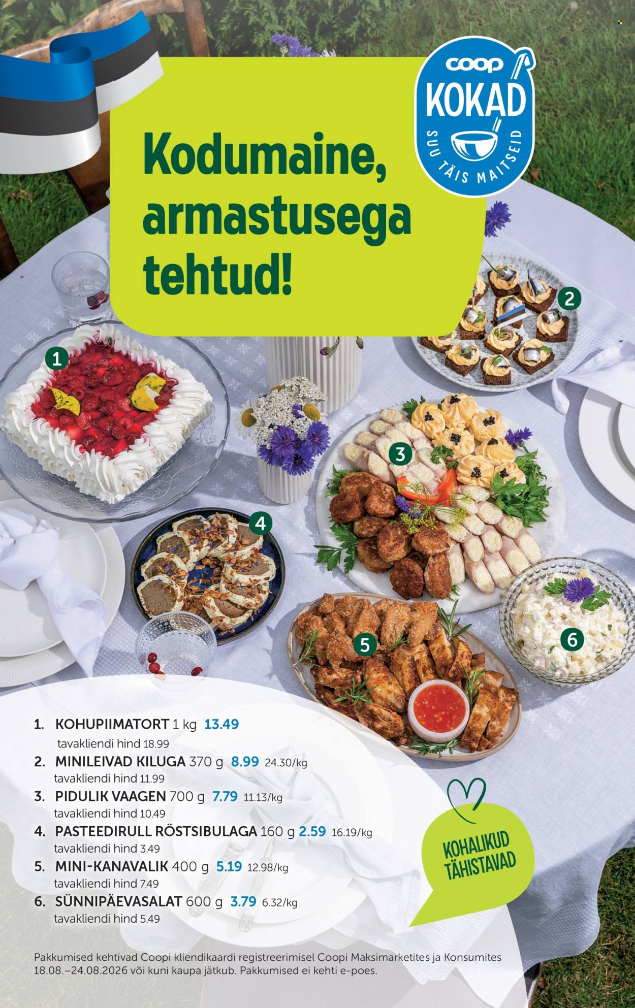 Coop kliendileht (18.08 - 24.08.2026)