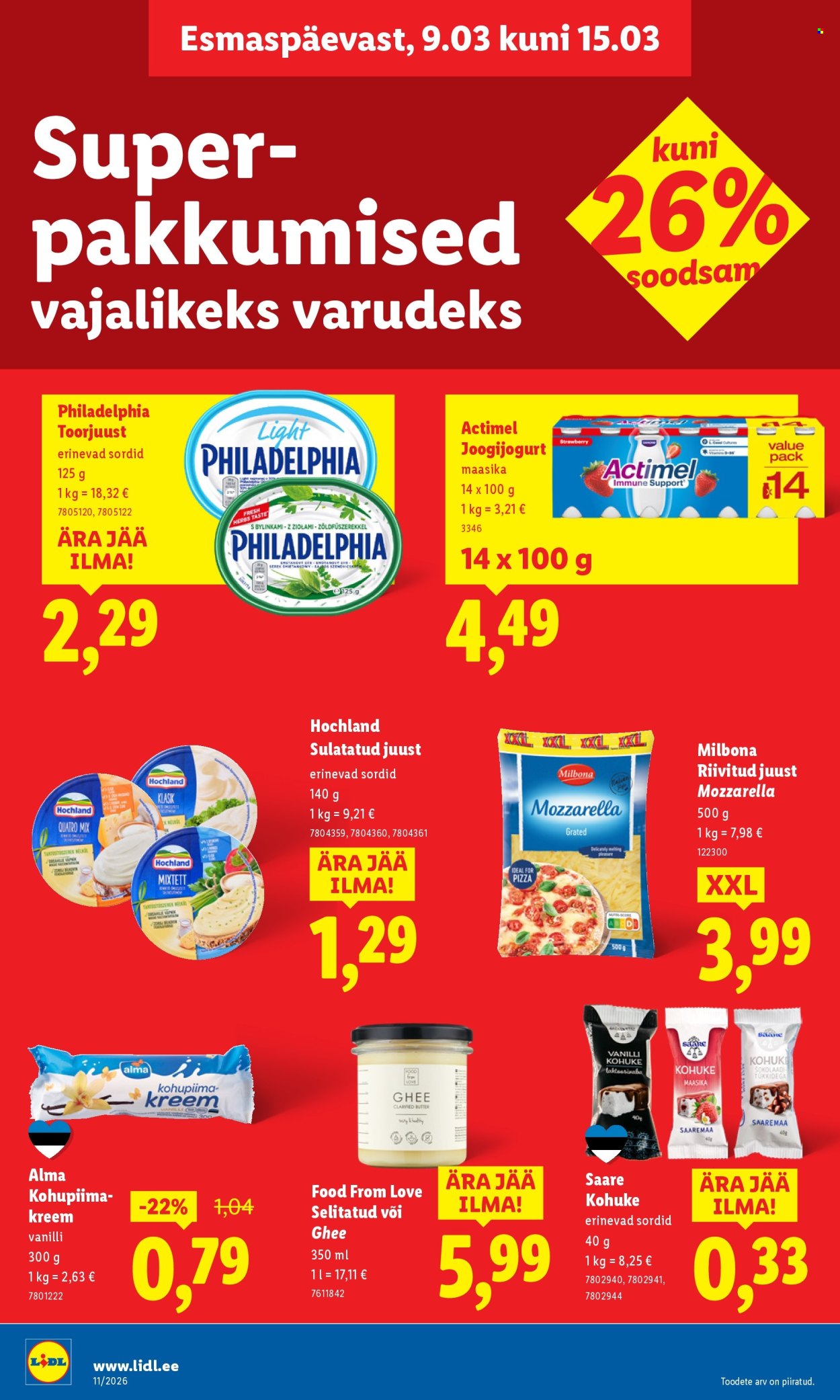 Lidl kliendileht - Kliendileht (9.03 - 15.03.2026)