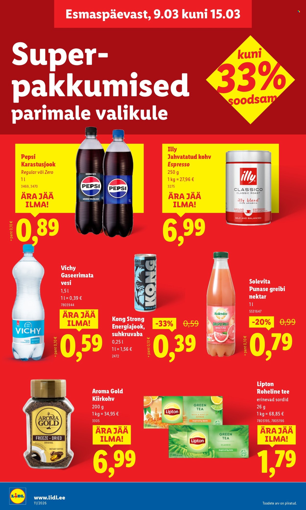 Lidl kliendileht - Kliendileht (9.03 - 15.03.2026)