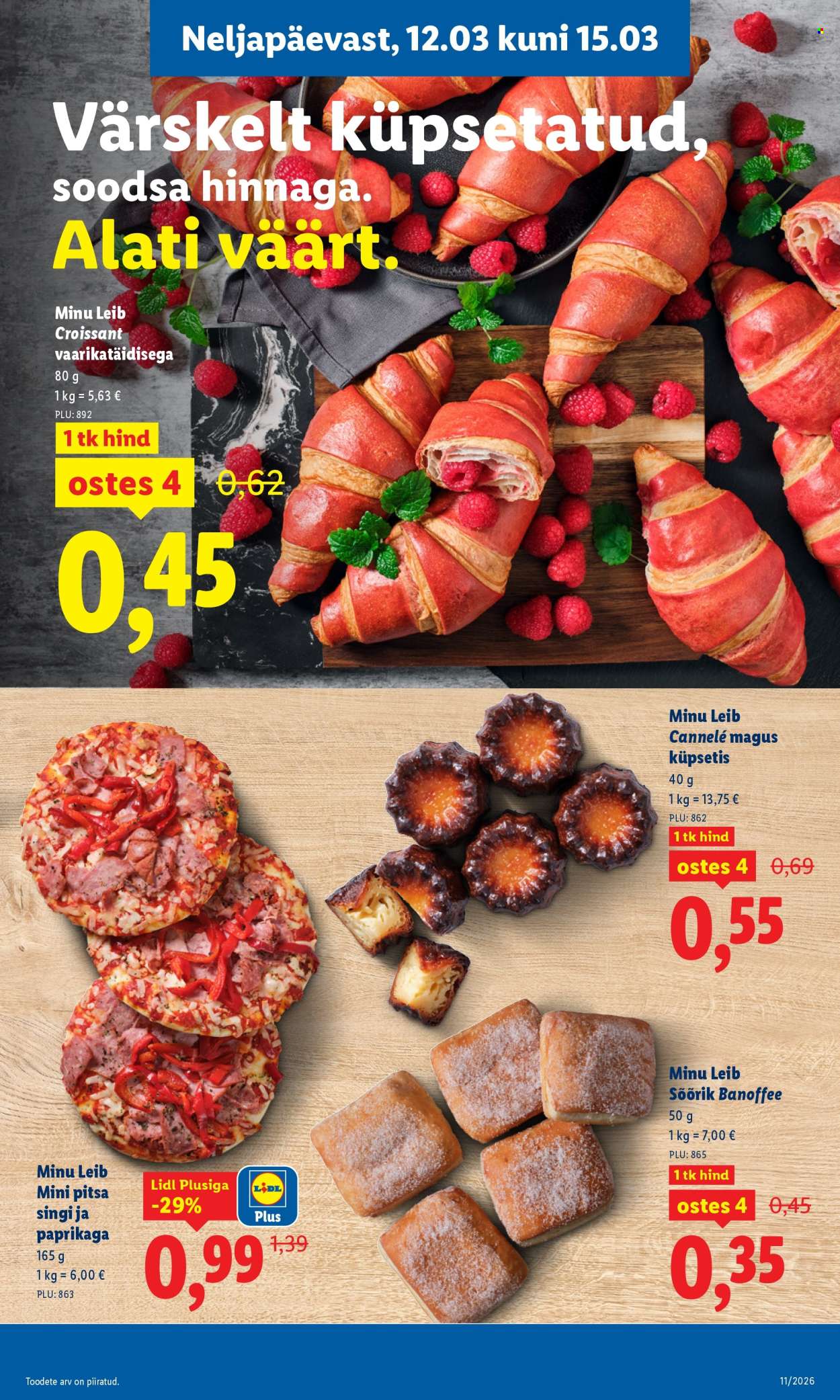 Lidl kliendileht - Kliendileht (9.03 - 15.03.2026)