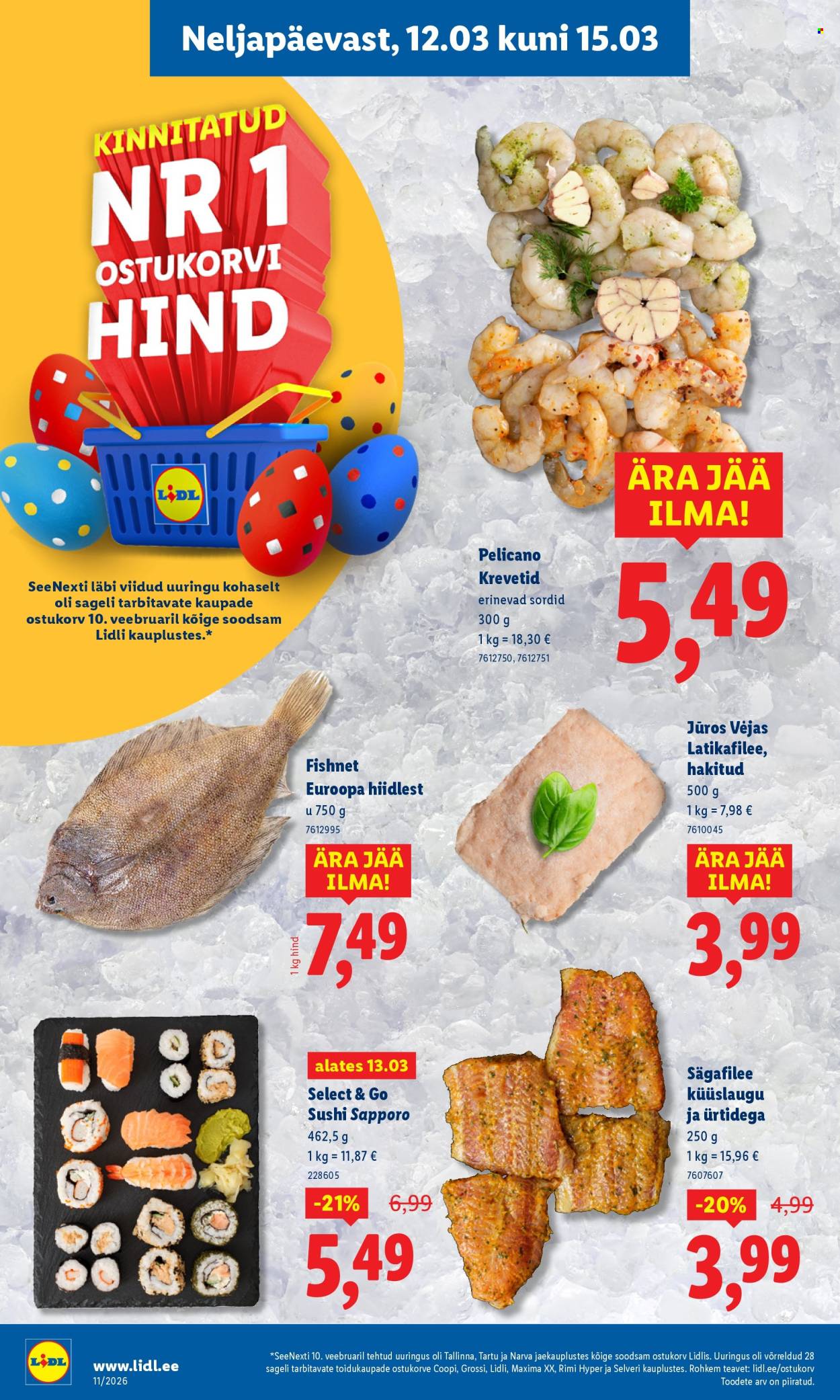 Lidl kliendileht - Kliendileht (9.03 - 15.03.2026)