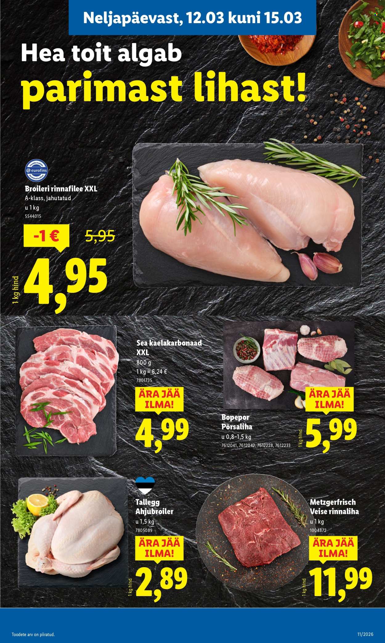 Lidl kliendileht - Kliendileht (9.03 - 15.03.2026)