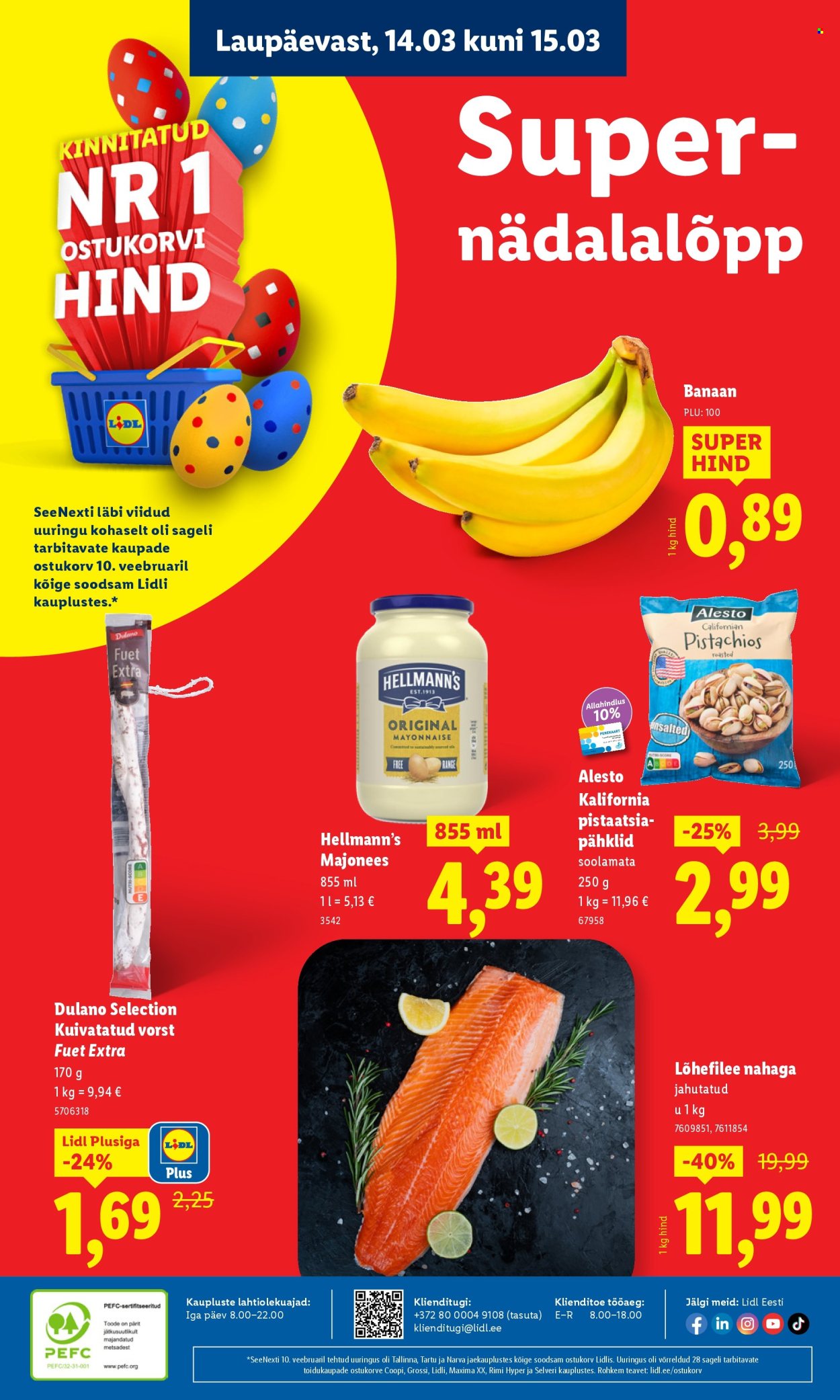 Lidl kliendileht - Kliendileht (9.03 - 15.03.2026)