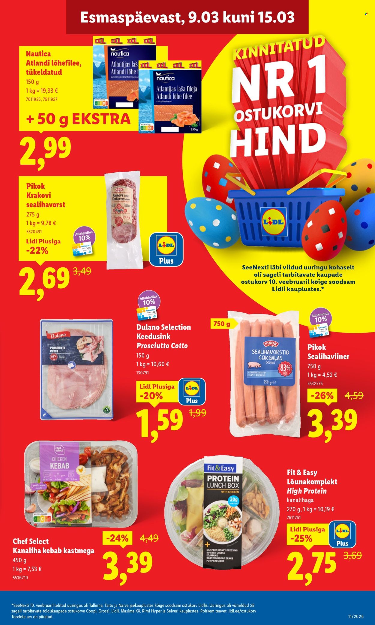 Lidl kliendileht - Kliendileht (9.03 - 15.03.2026)