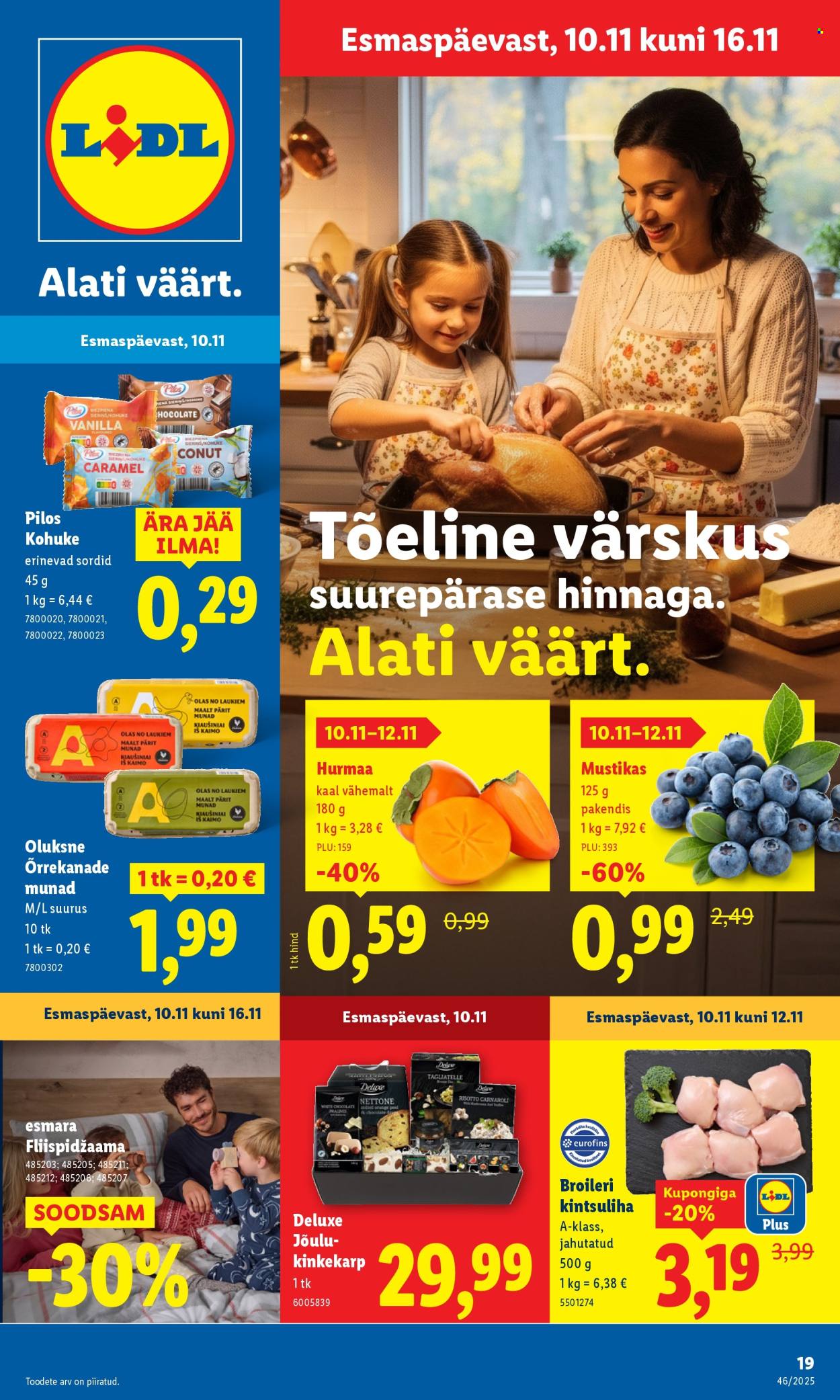 Lidl kliendileht - Nädalalõpu pakkumised (13.11 - 16.11.2025)