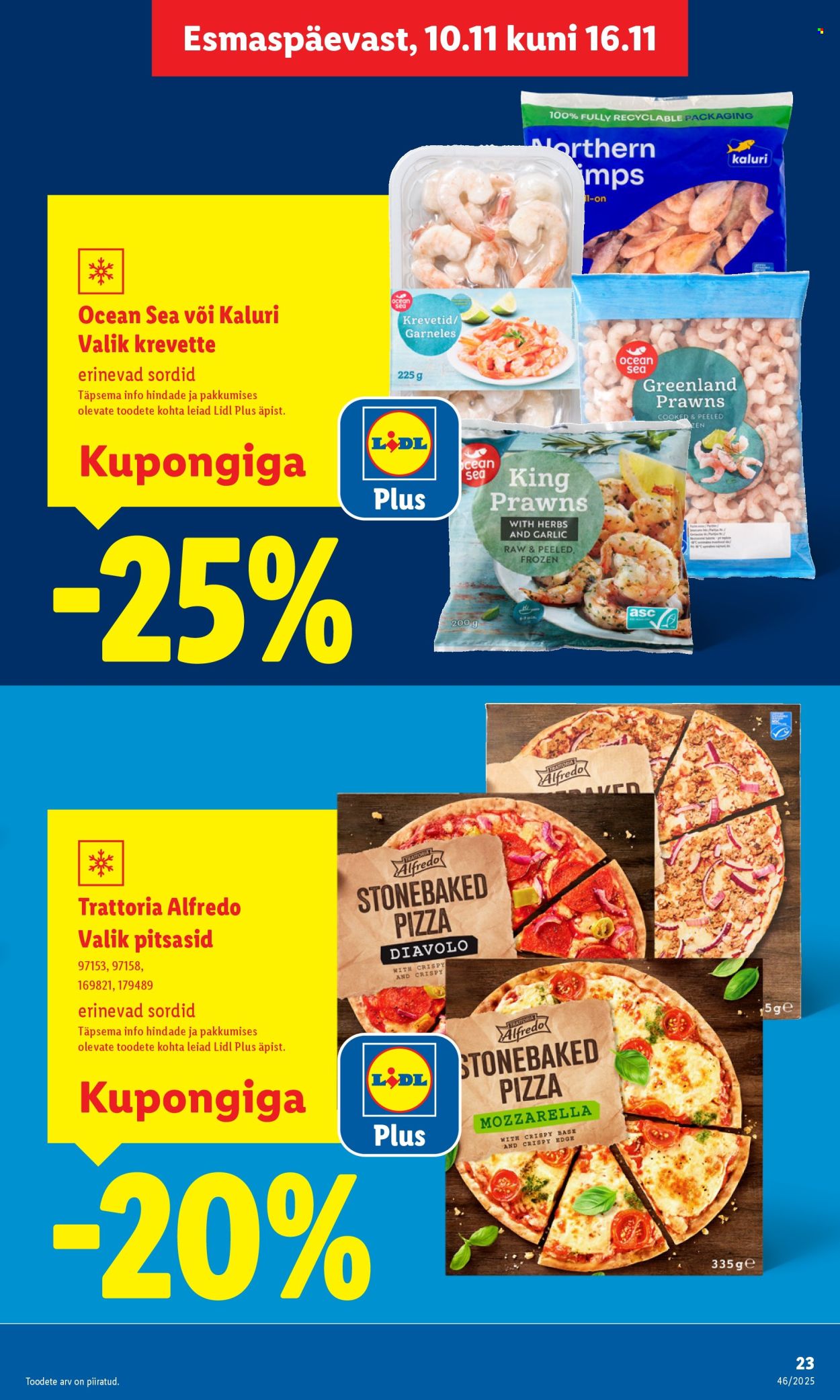Lidl kliendileht - Nädalalõpu pakkumised (13.11 - 16.11.2025)