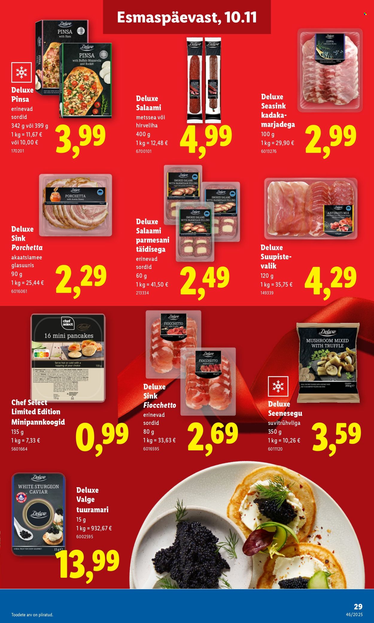 Lidl kliendileht - Nädalalõpu pakkumised (13.11 - 16.11.2025)