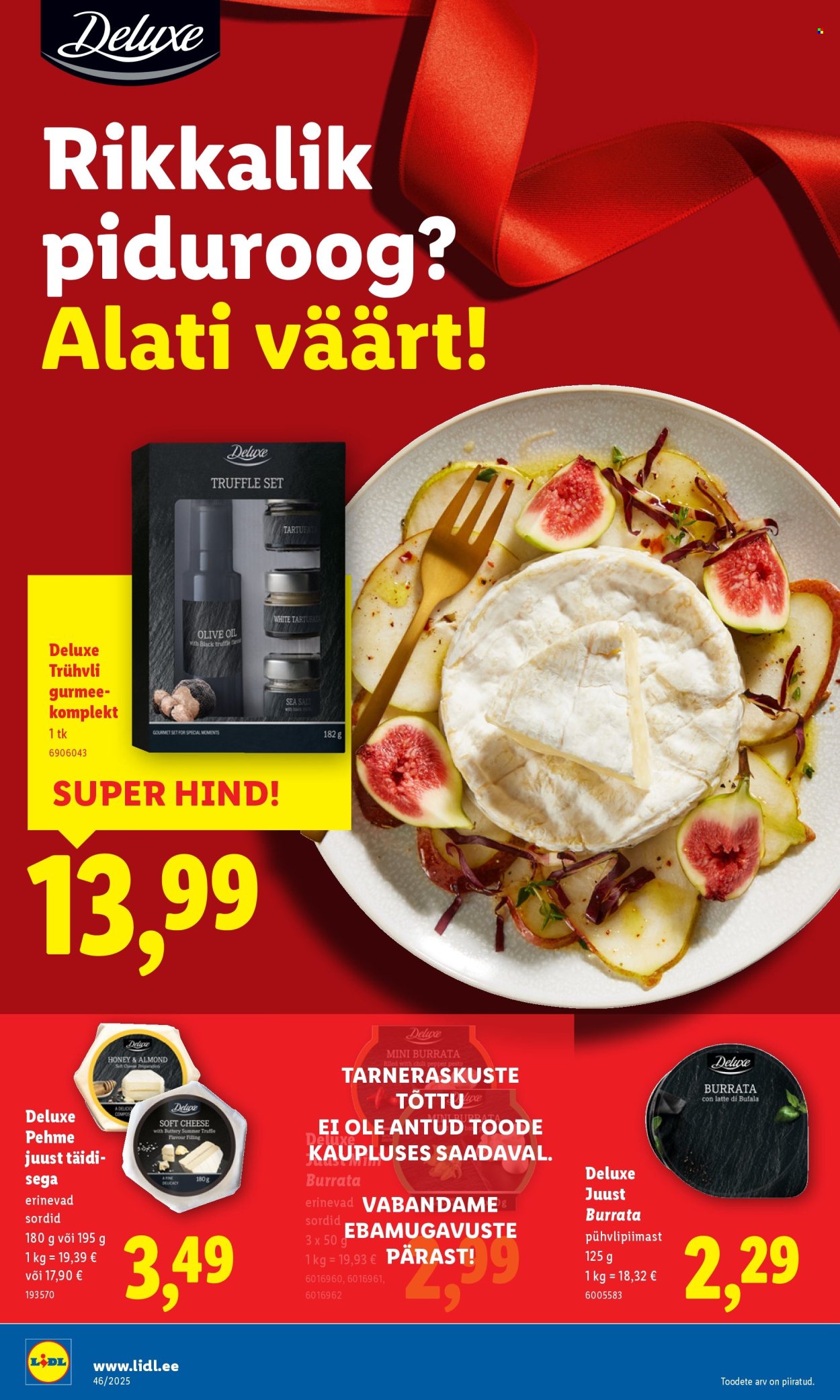 Lidl kliendileht - Nädalalõpu pakkumised (13.11 - 16.11.2025)