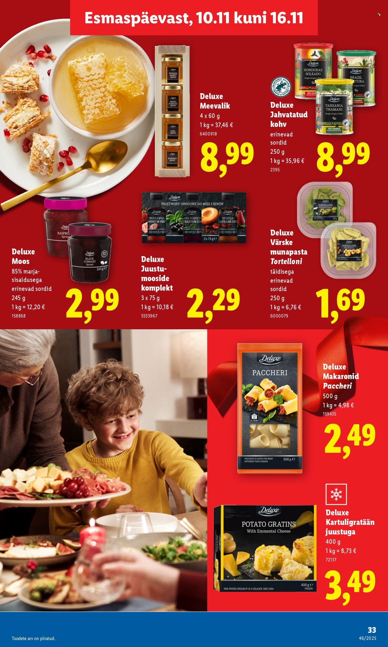 Lidl kliendileht - Nädalalõpu pakkumised (13.11 - 16.11.2025)