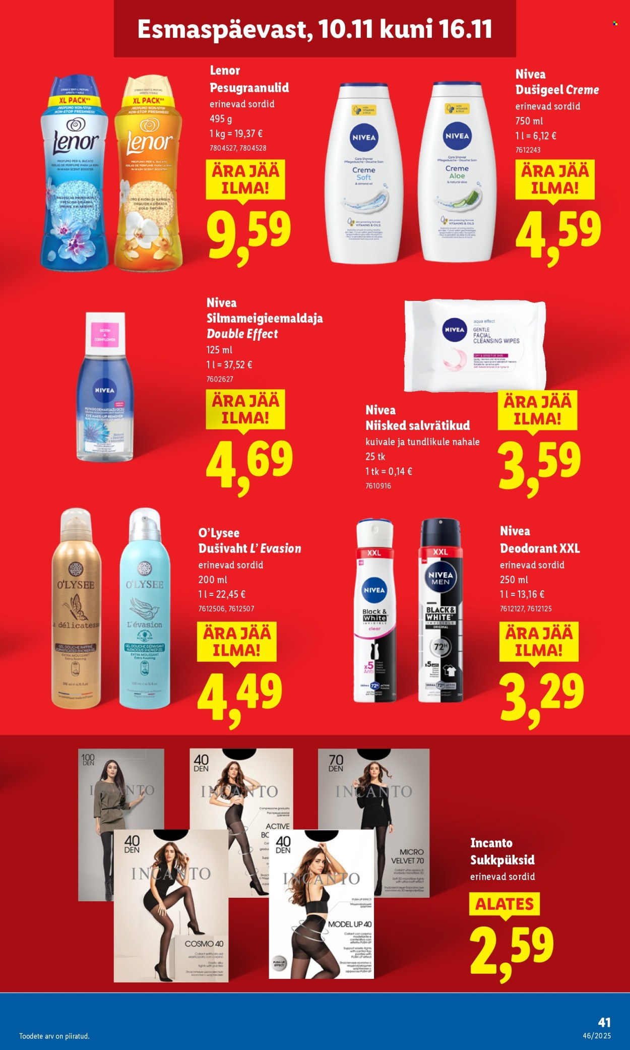 Lidl kliendileht - Nädalalõpu pakkumised (13.11 - 16.11.2025)