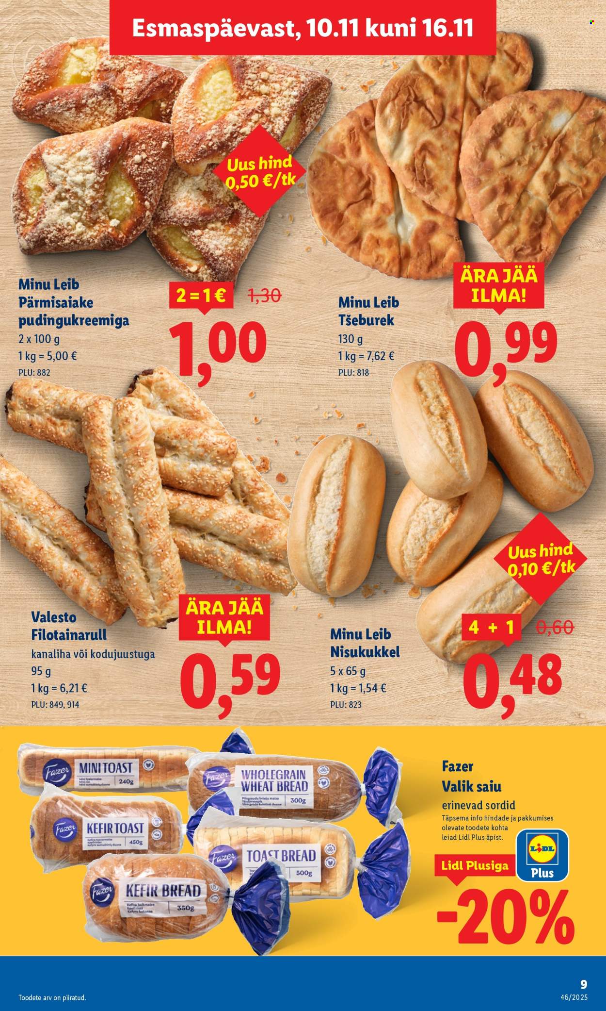 Lidl kliendileht - Nädalalõpu pakkumised (13.11 - 16.11.2025)