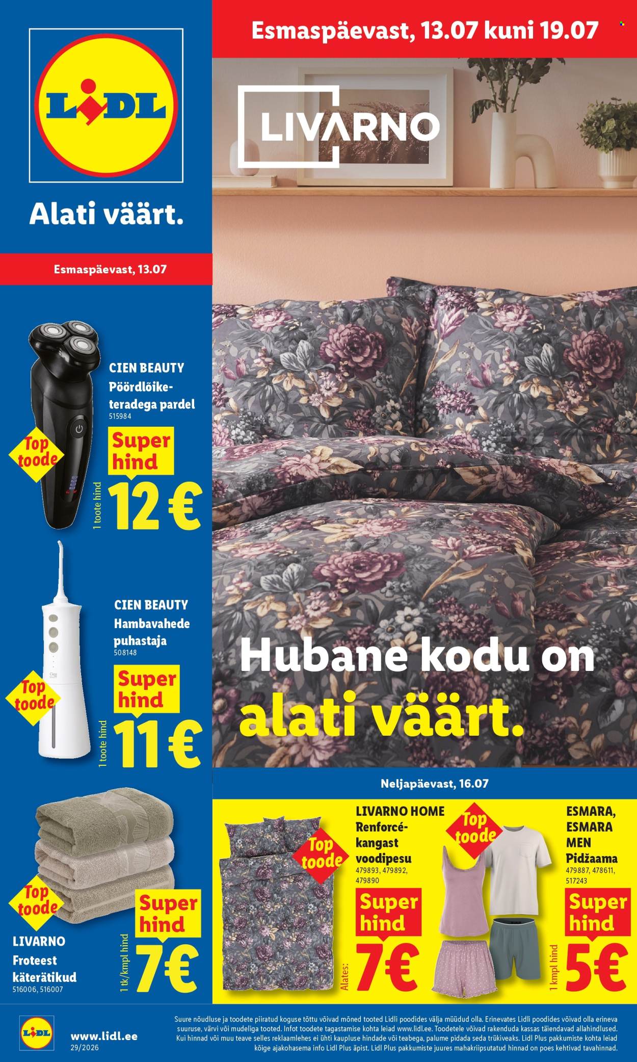 Lidl kliendileht (13.07 - 19.07.2026)